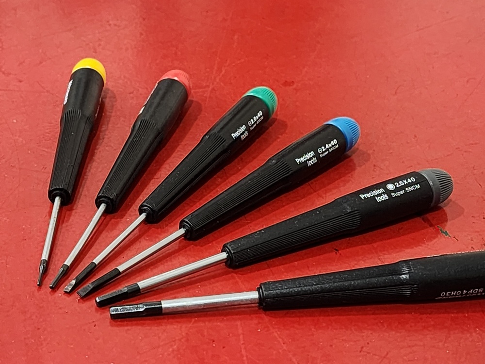 Precision screwdrivers